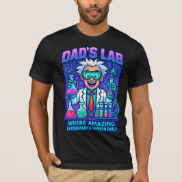 Vaters Labrador Funny Science Fathers Day-Geschenk T-Shirt