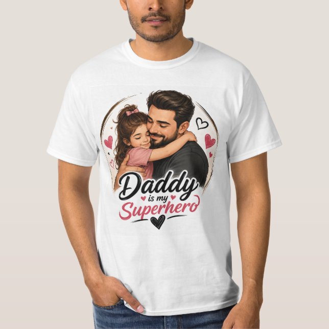 Vaters Liebe T-Shirt (Vorderseite)