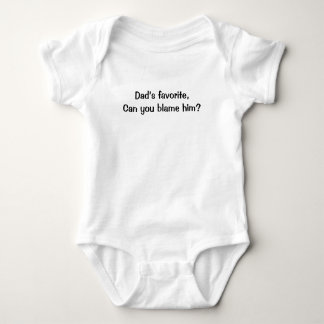 Vater's Liebling - Funny Baby Bodysuit Geschenk Strampler