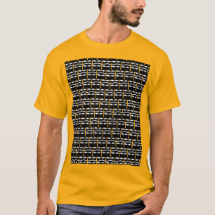 Vaters Phantastische afrikanische Kunst Orange T-Shirt