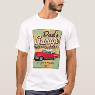 Vaters Retro Bel Air Garage T-Shirt