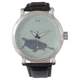 Vaters Schildkrötenwache Armbanduhr