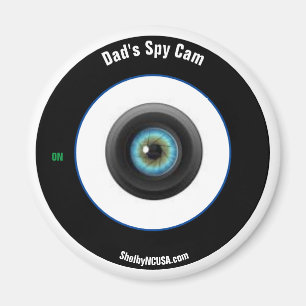 Vaters Spy Cam Kühlschrankmagnet