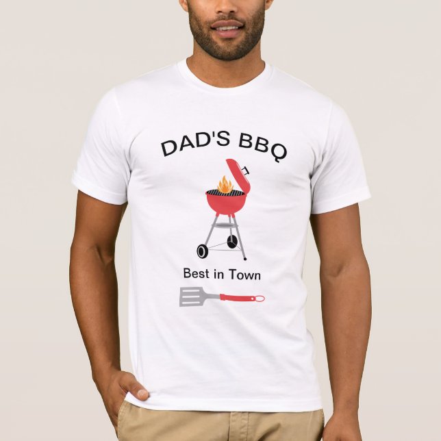 Vaters T - Shirt GRILLEN (Vorderseite)