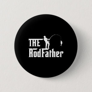 Vaters Tag Rod Vater Angeln Lustig Vater für Männe Button