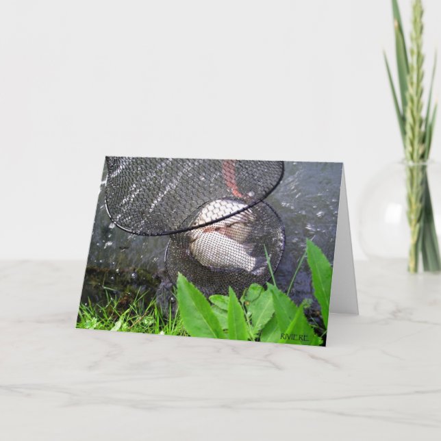 Vaters Tagesfang Karte (Vorderseite)