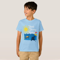 Vaters tauchen Buddy Design - Kids' Basic T - Shir