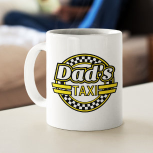 Vaters Taxi-Zeichen Kaffeetasse