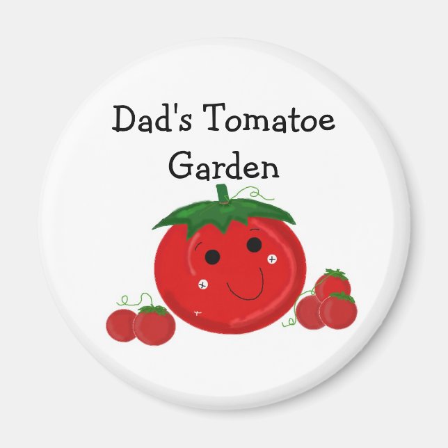 Vaters Tomatoe Garden Magnet (Vorne)