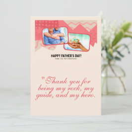 VATER'SDAY GREETING CARD EINLADUNG