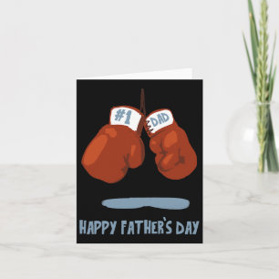 Vatertag #1 Vater Boxhandschuhe Karte