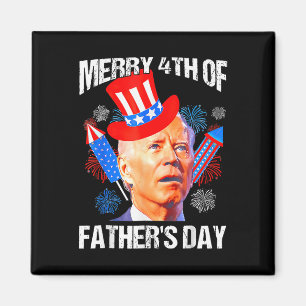 Vatertag 4. Juli Funny Joe Biden Memorial D Magnet