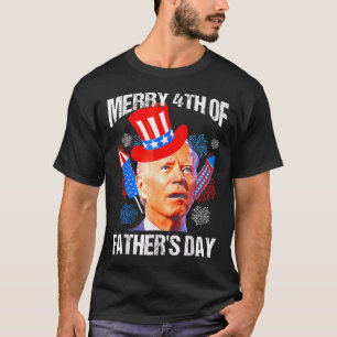 Vatertag 4. Juli Funny Joe Biden Memorial D T-Shirt