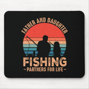 Vatertag Angeln Papa Vatertag Von Tochter  Mousepad