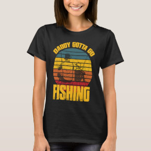 Vatertag-Angelnder Vater T-Shirt