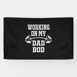 Vatertag Arbeiten an meinem Vater Banner