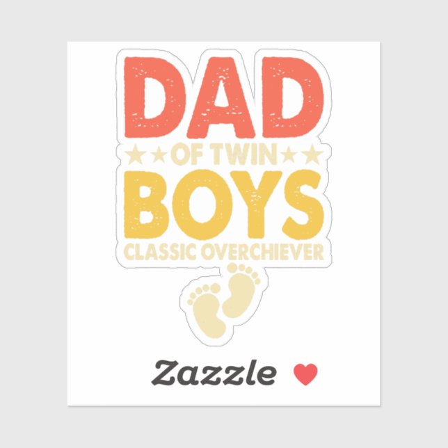 Vatertag Aufkleber (Blatt)