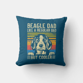 Vatertag | Beagle Dog Vater Kissen