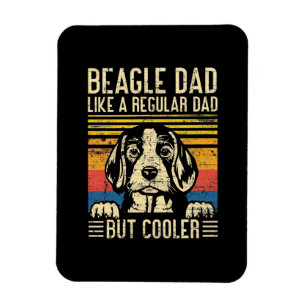 Vatertag   Beagle Dog Vater Magnet