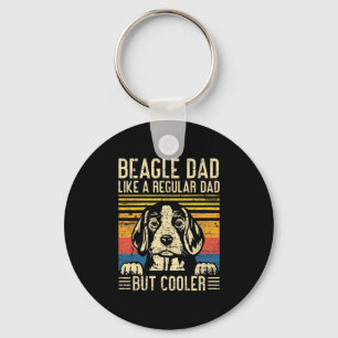 Vatertag Beagle Dog Vater Schlüsselanhänger