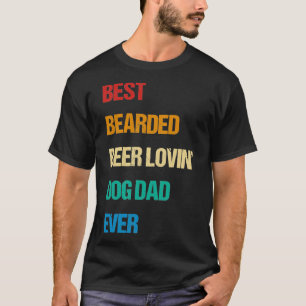 Vatertag Bearded Beer Lovin 1 T-Shirt