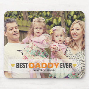 Vatertag Bester Papa je Foto Mousepad