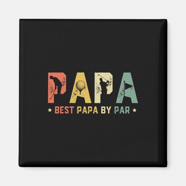 Vatertag Bester Papa  Magnet (Vorne)