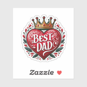 Vatertag: Bester Vater Aufkleber