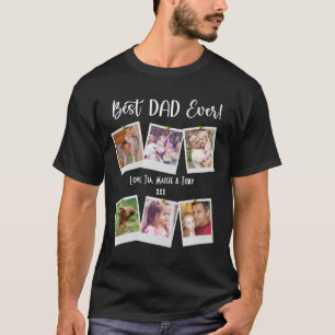 Vatertag Bester Vater je Foto T - Shirt