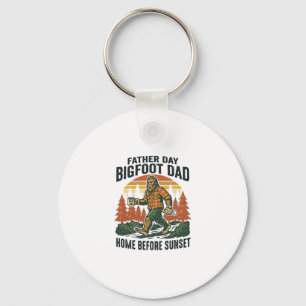 Vatertag Bigfoot Dad Shirt Der Mann Der Mythos Der Schlüsselanhänger