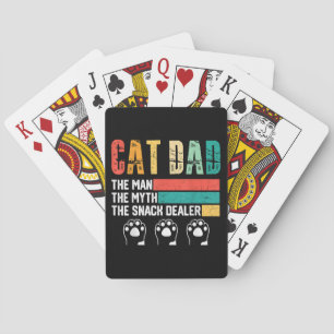 Vatertag Cat Vater Spielkarten