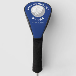 Vatertag Custom Stepdad Best Bonus Vater Par Golf Headcover