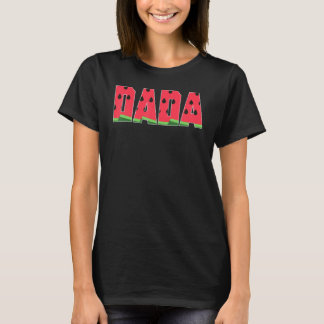 Vatertag Dada Watermelon Sommer T-Shirt