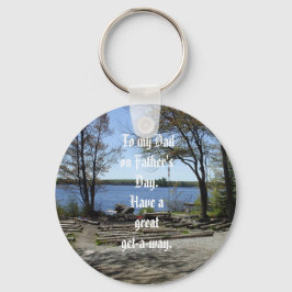 Vatertag - Ein Weg Schlüsselanhänger