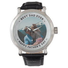 Vatertag Foto Armbanduhr