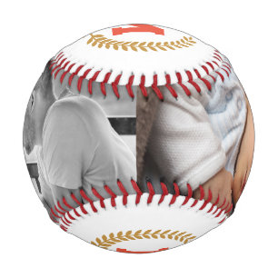 Vatertag Foto Personalisiert Baseball