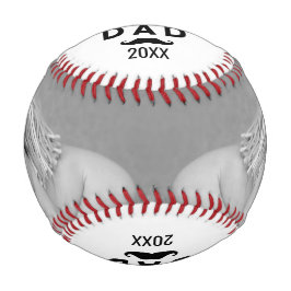 Vatertag Foto Personalisiert Baseball