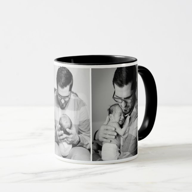 Vatertag Foto Tasse (VorderseiteRechts)