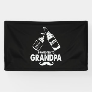 Vatertag für Großvater Banner