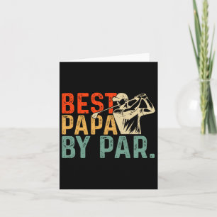 Vatertag Geburtstag Bester Papa Par Für Golf Vater Karte
