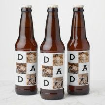 Vatertag Geschenk für Vater - Collage aus Foto |