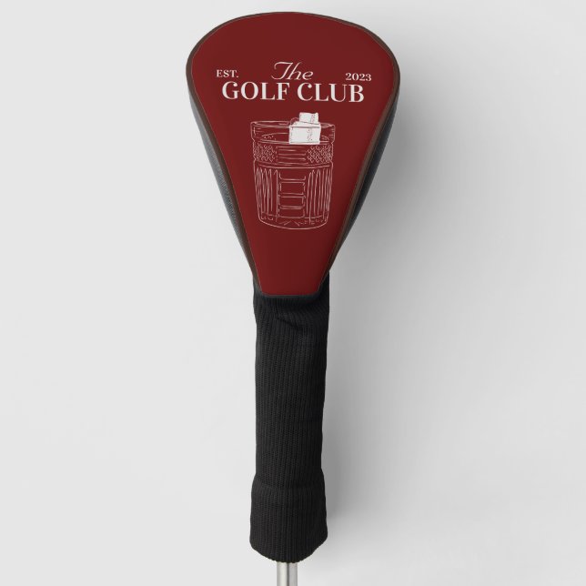 Vatertag Geschenk Golf Headcover (Vorderseite)
