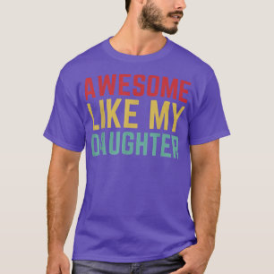 Vatertag Geschenk von Tochter Ehefrau Phantastisch T-Shirt