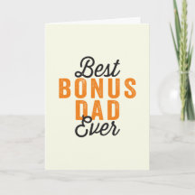 Vatertag Geschenkkarte für Bonus Papa