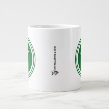 Vatertag Golf Papa Grün Schrift Kreis Monogramm