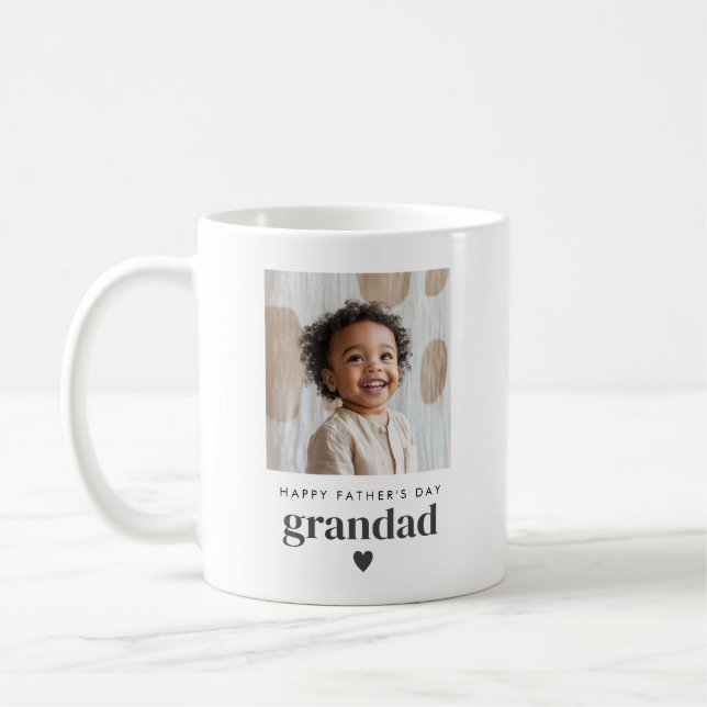 Vatertag Grandad Foto Kaffeetasse (Links)