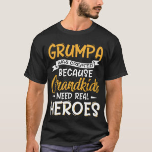 Vatertag Grandad wurde geschaffen Grumpa T-Shirt
