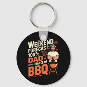 Vatertag-Grillen-Vater-Grillmeister-Papa Schlüsselanhänger