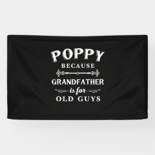 Vatertag   Großvater für alte Typ Banner