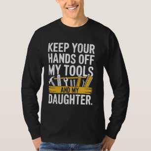 Vatertag Hände weg von Papa Papa Heimwerker T-Shirt
